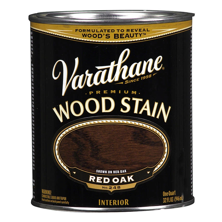 Red Oak Premium Oil-Based Interior Wood Stain, Qt.