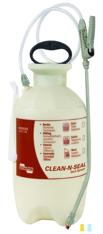 Clean 'N Seal Deck Sprayer, 2-Gallons