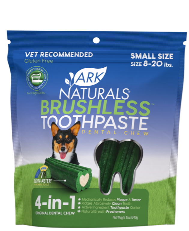 Dental Chews Brushless Toothpaste for Small Dogs, 12 oz.