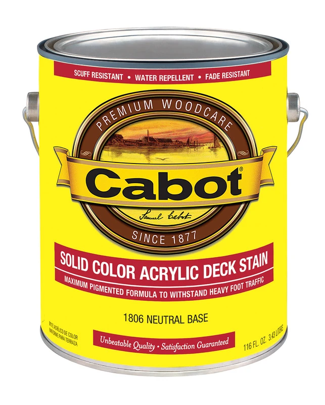 Neutral Base Exterior Decking Stain, 1-Gallon
