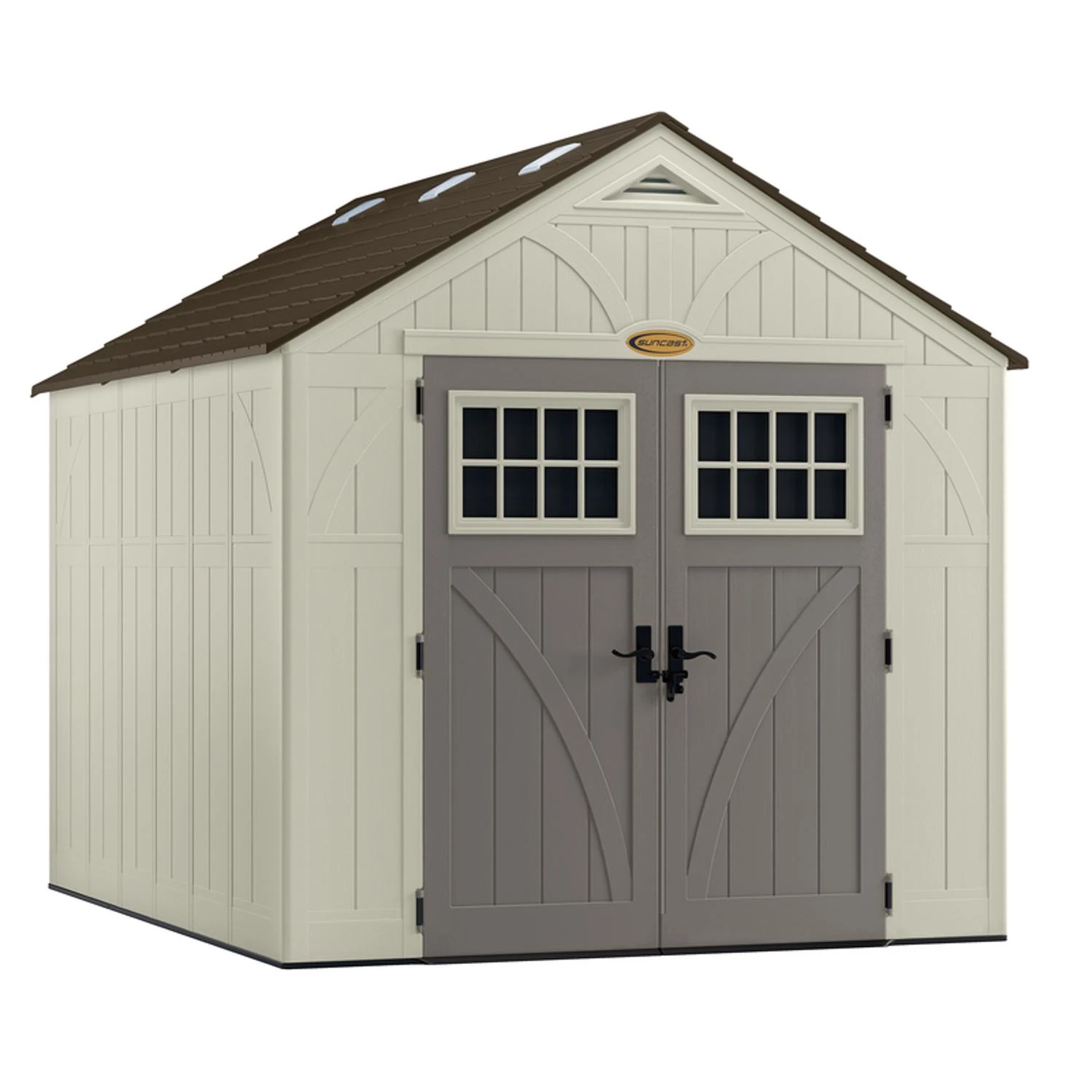 Tremont Storage Shed, Reinforced Floor, All-Weather Resin Construction, 8 x 10 Ft.