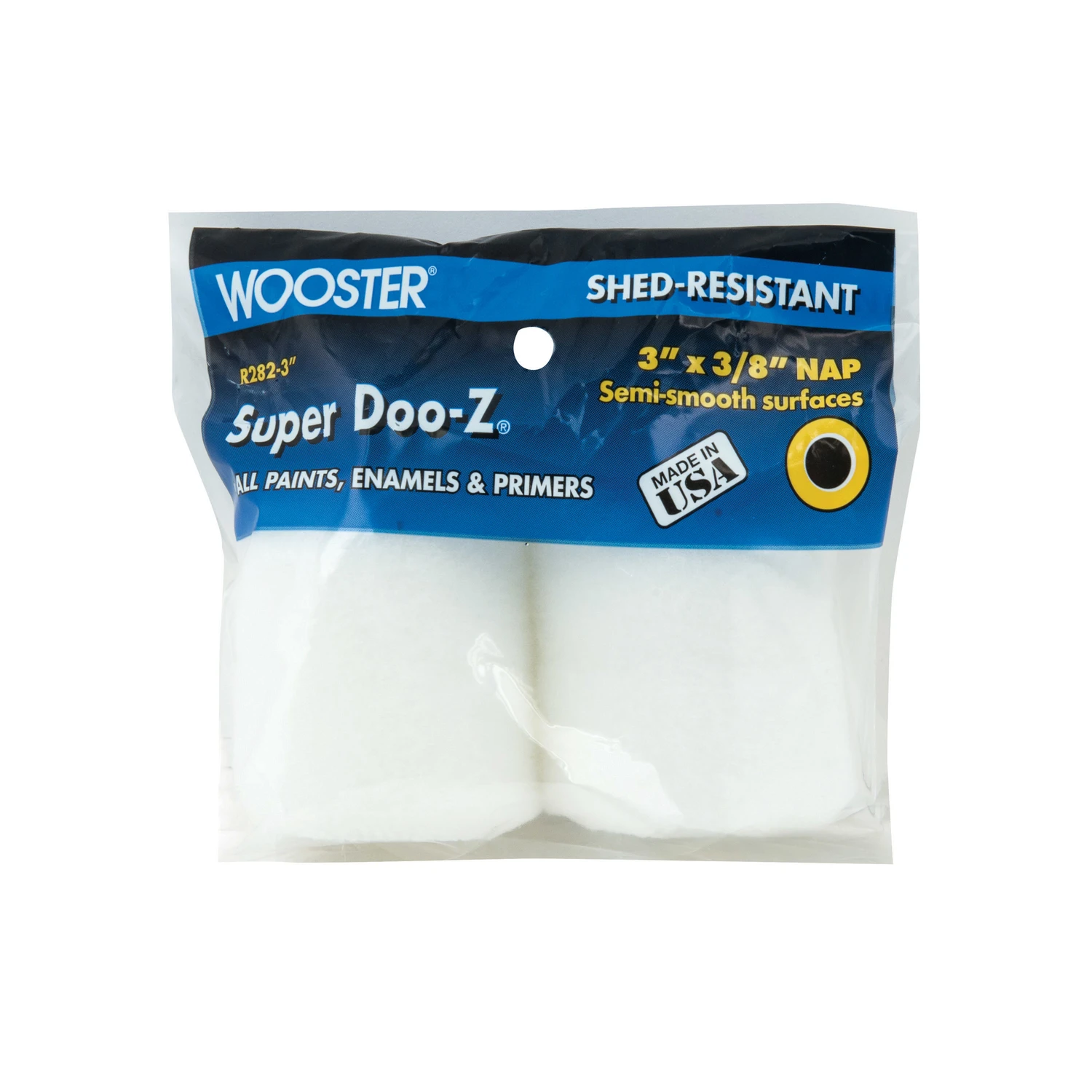Super Doo Mini Paint Trim Roller, 3 In., 2-Pk.