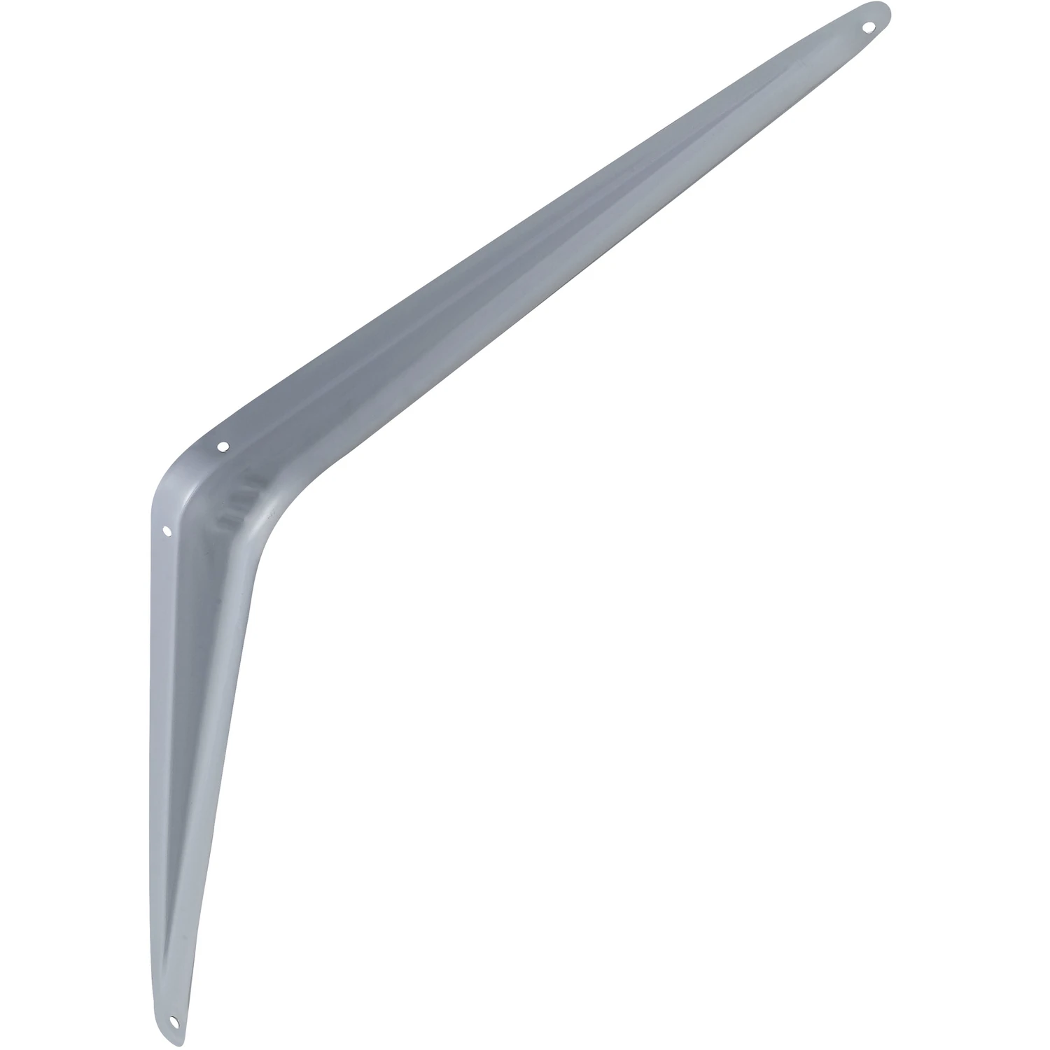 Gray Steel Shelf Bracket, 12 x 14 In.