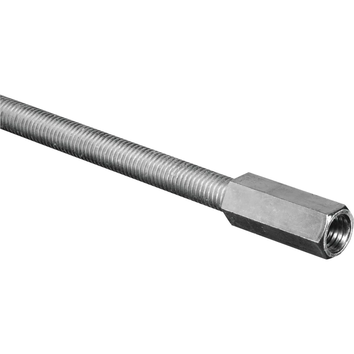Steel Coupling Nut, Coarse Thread, 1/2 In. -13