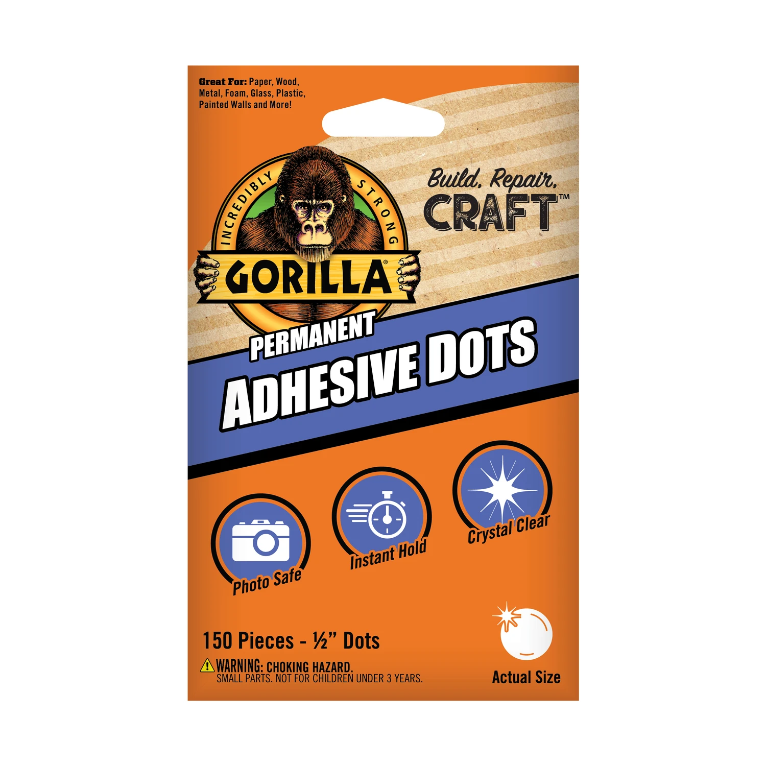 Permanent Adhesive Dots