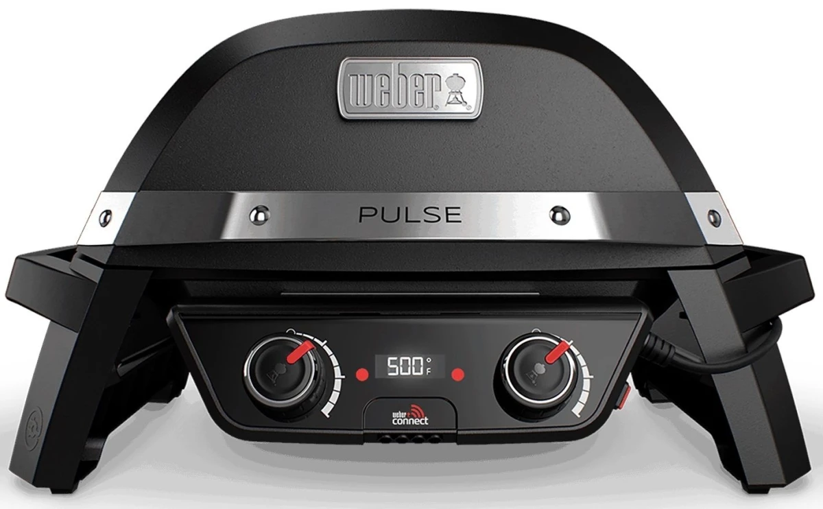 Pulse 2000 Portable Electric Grill, 2 Grill Zones