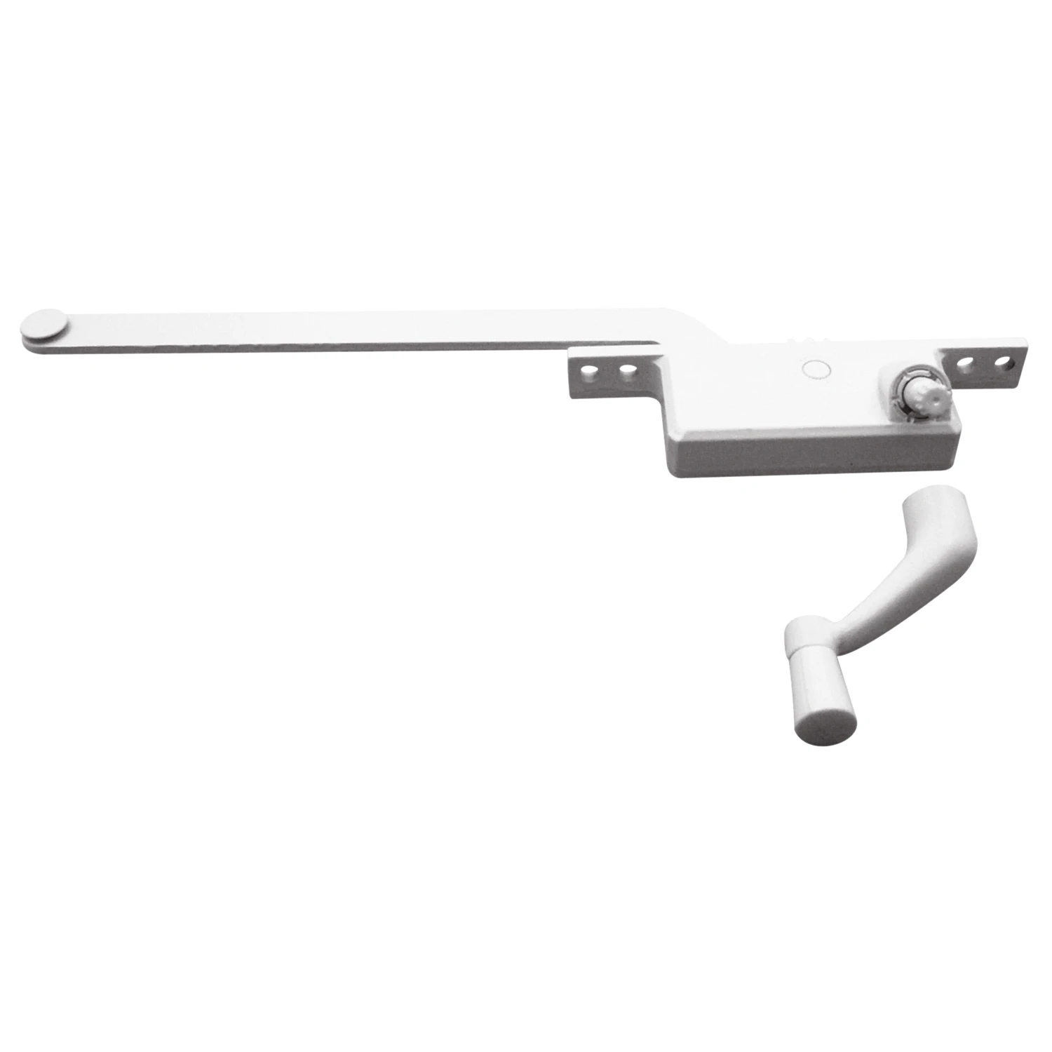 Casement Window Operator, Right Hand, Square Type, Diecast, 9 In.