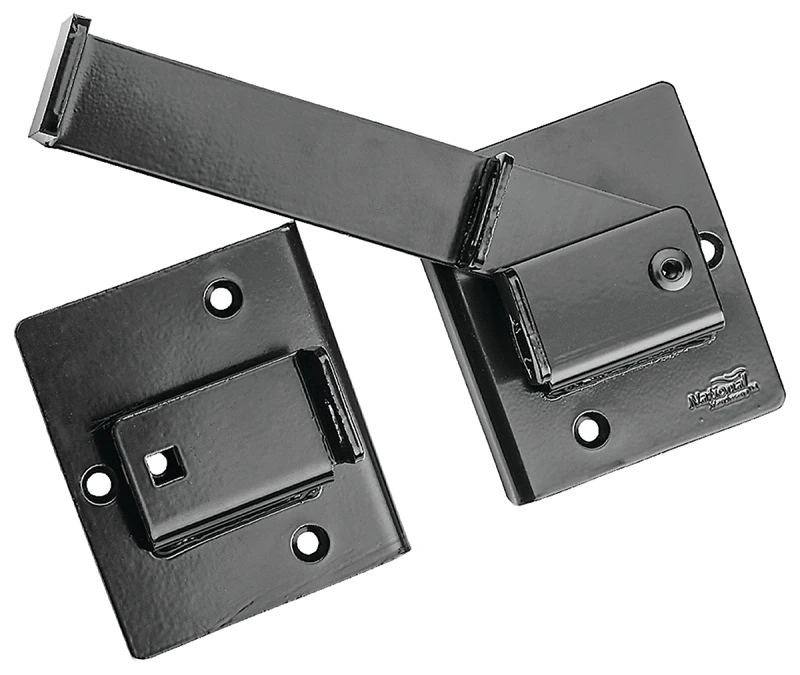 Gate Latch, Heavy-Duty, Black