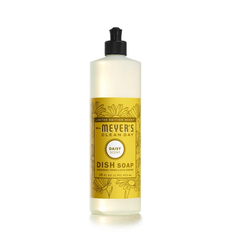 Liquid Dish Soap, Daisy Scent, 16-oz. Bottle