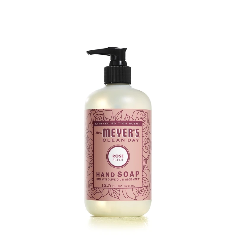Liquid Hand Soap, Rose Spring, 12.5 oz.