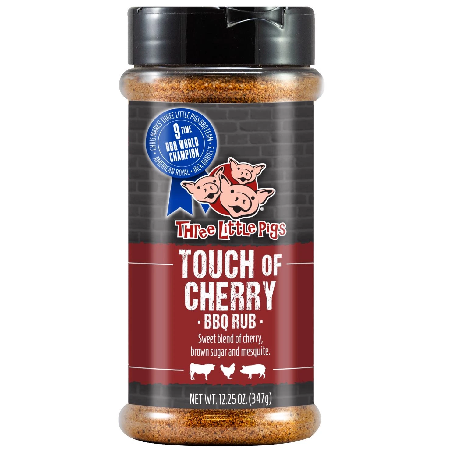 Touch of Cherry BBQ Rub, 6.5 oz.