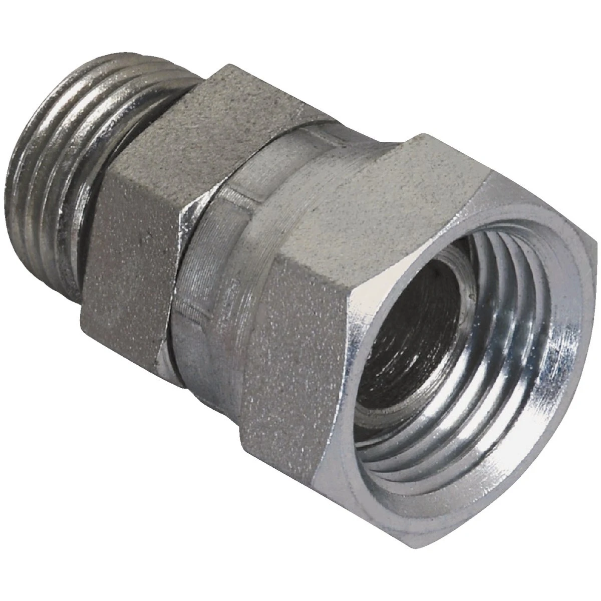 Hydraulic Adapter, 5/8-In. Male 0-Ring x 1/2-In. FP Swivel