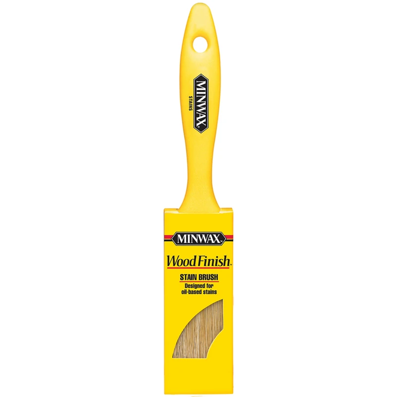 Wood Finish Stain Brush, Black China Bristle, 1-1/2 In.