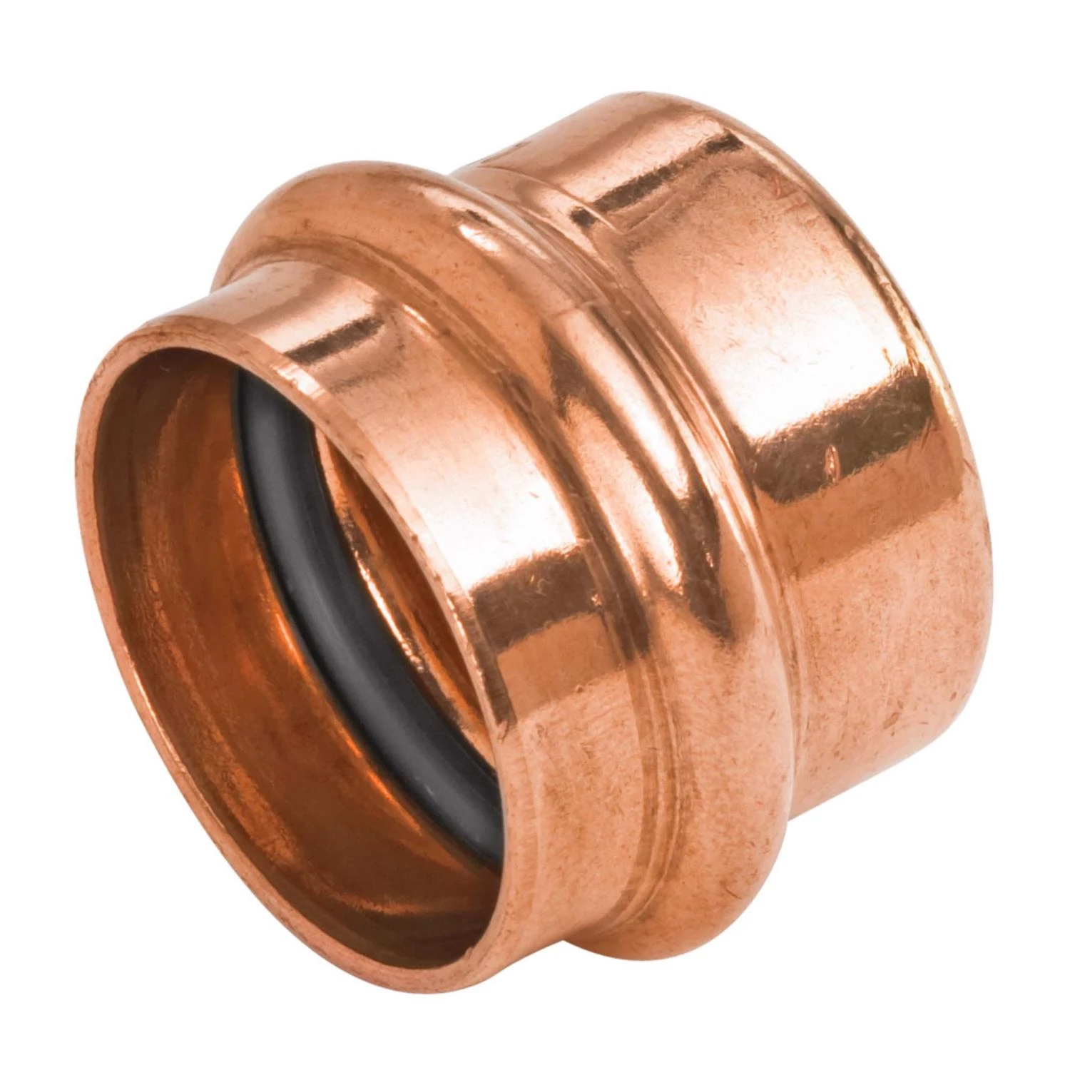 Coppper Tube Cap, 3/4 In. Press