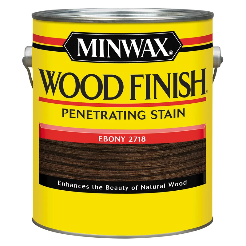 Wood Finish, Ebony, Gallon