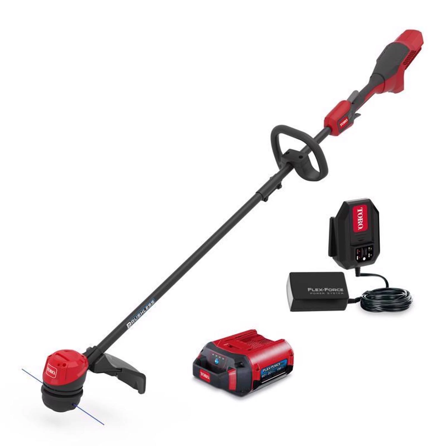 60-Volt MAX Cordless Brushless String Trimmer, 13/15 In.