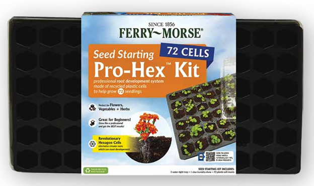 72-Cell Seed Starting Tray with Dome