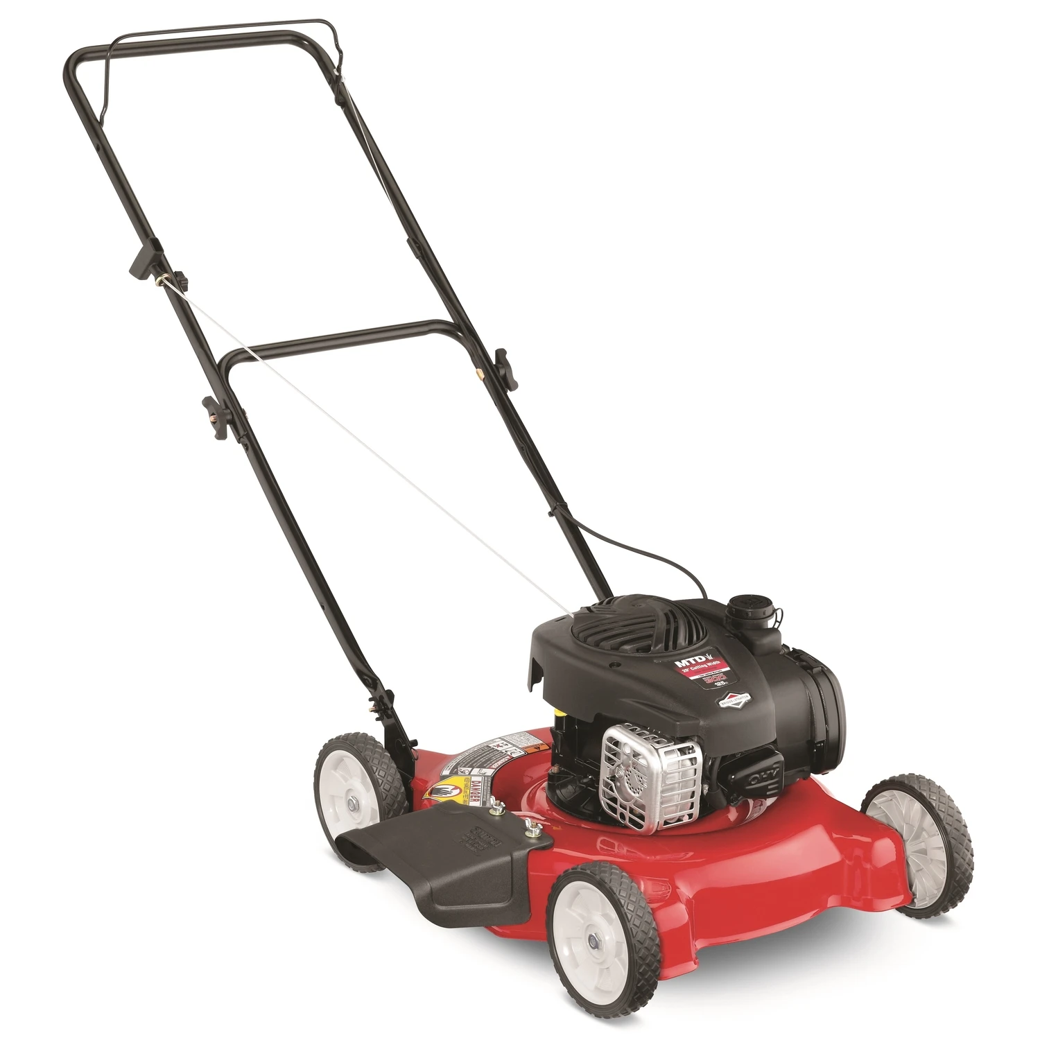 Gas Lawn Mower, 125cc Engine, 20 In. Deck