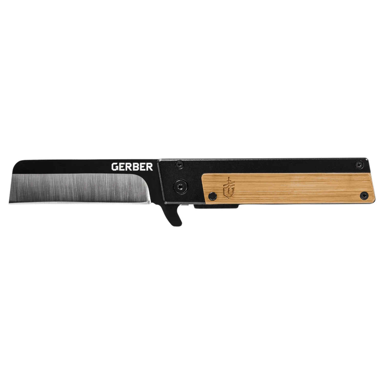 Quadrant Flipper Knife, Bamboo Handle