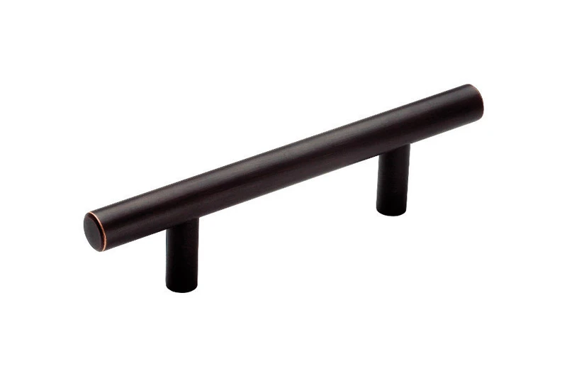 Bar Cabinet Pull, Oil-Rubbed Bronze, 3 In., 5-Pk.