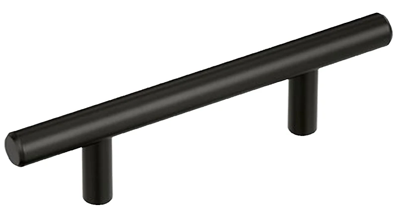 Bar Cabinet Pull, Black Bronze, 3 In.