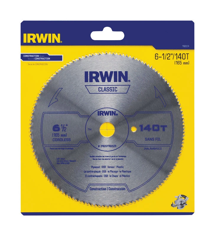 Circular Saw Blade, 140-Tooth x 6-1/2-In.