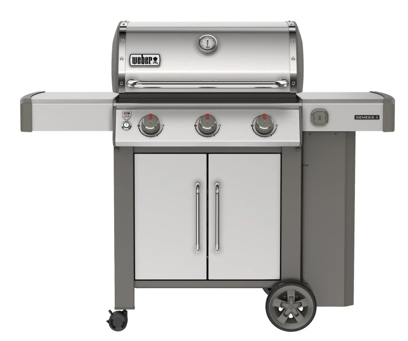 Genesis II S-315 3-Burner Stainless Steel LP Gas Grill
