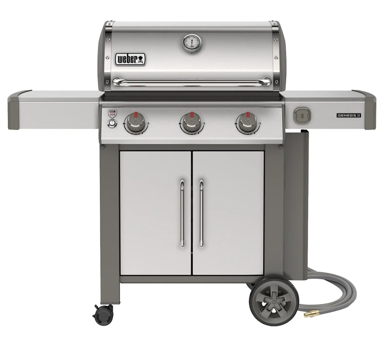Genesis II S-315 3-Burner Stainless Steel Natural Gas Grill