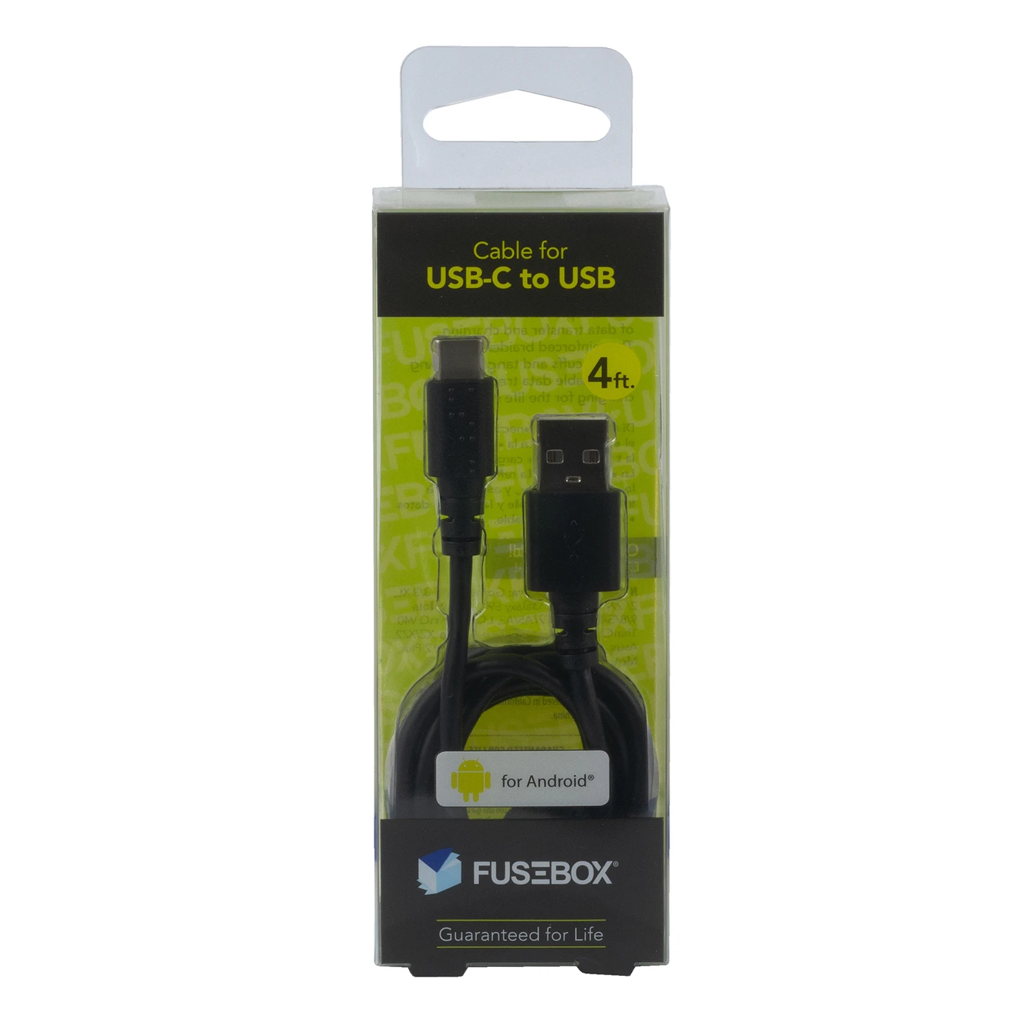 USB to USB Charging/Sync Cable, 4-Ft.