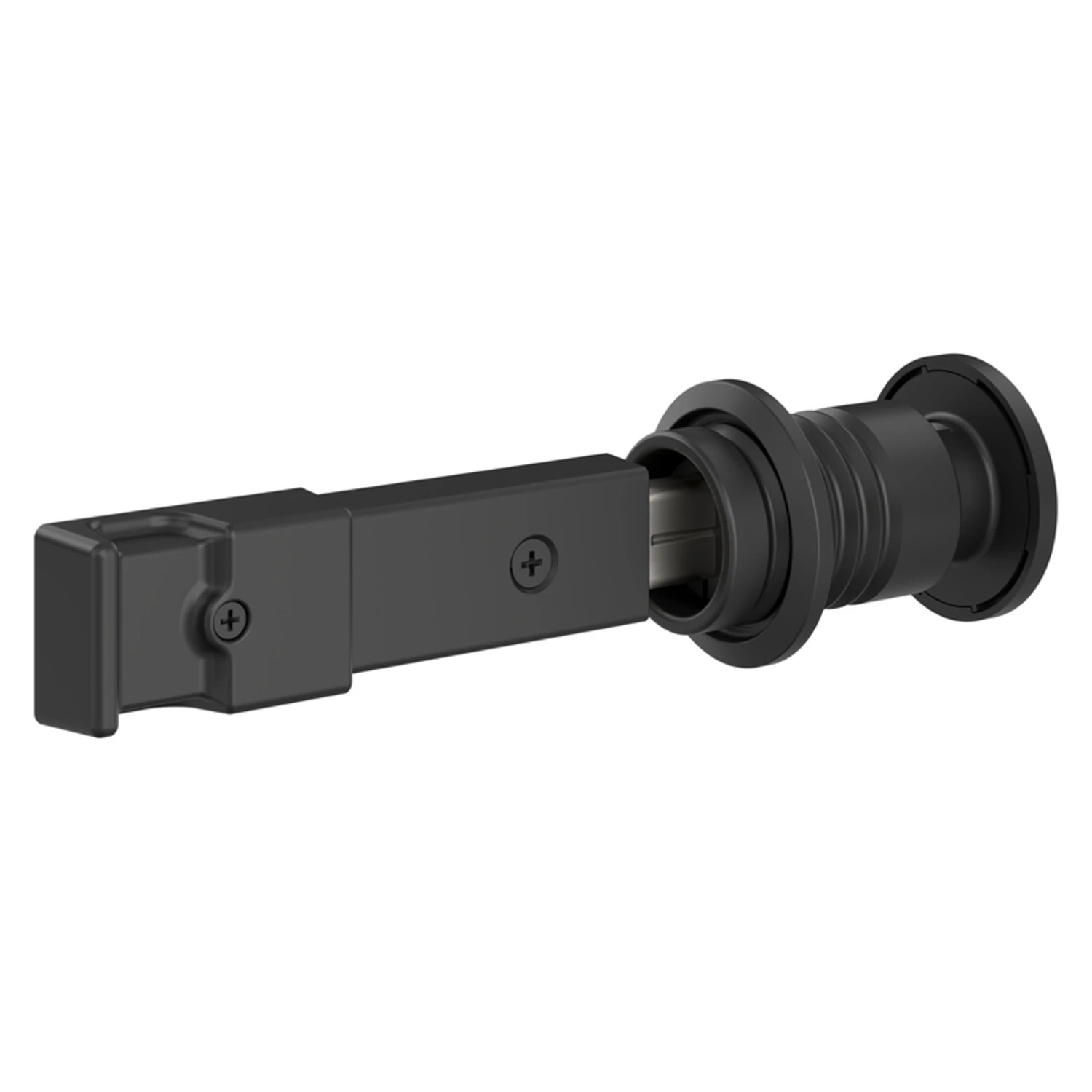Barn Door Lock for Interior Sliding Barn Door, Matte Black