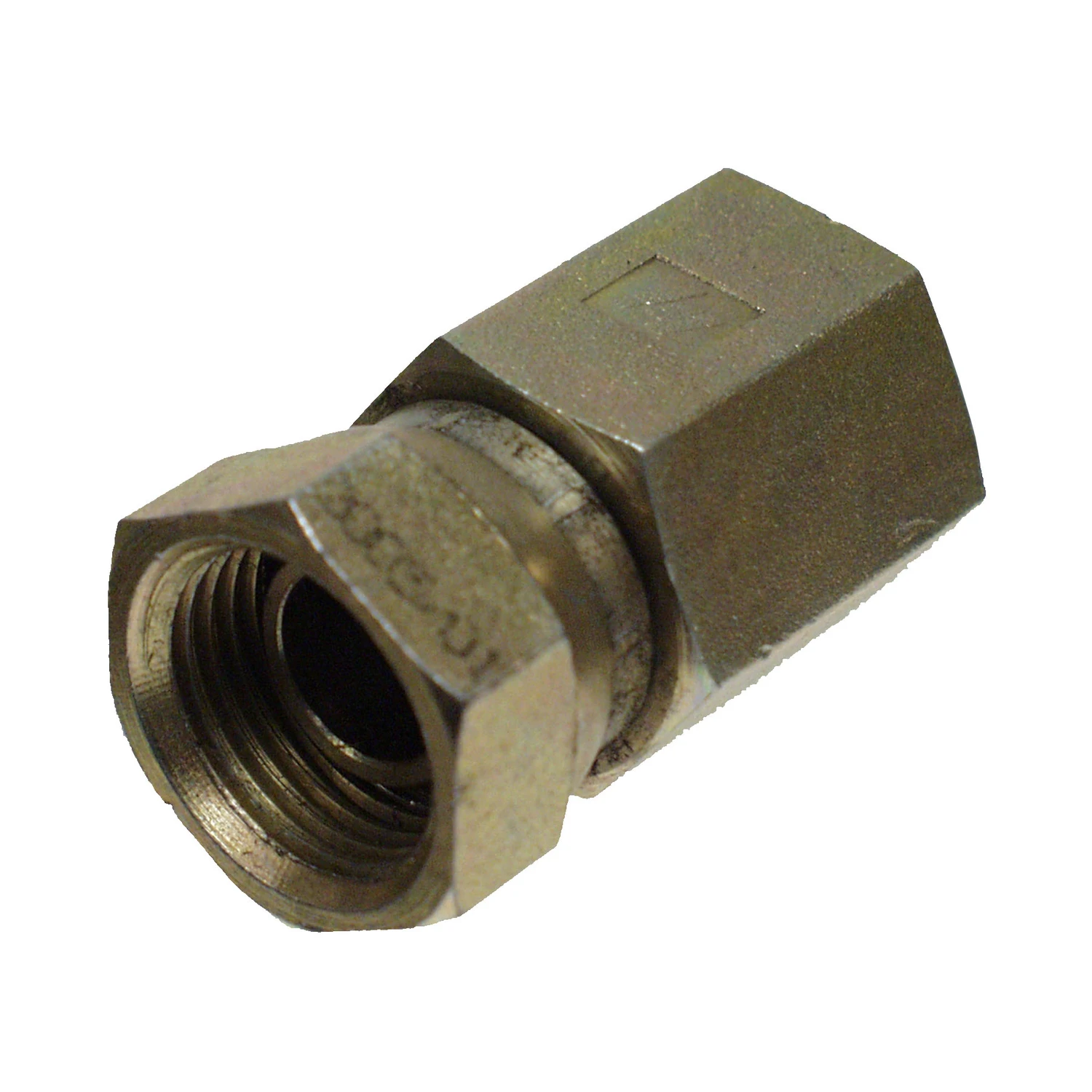 Hydraulic Adapter, 1/4-In. MP x 1/4-In. FP Swivel