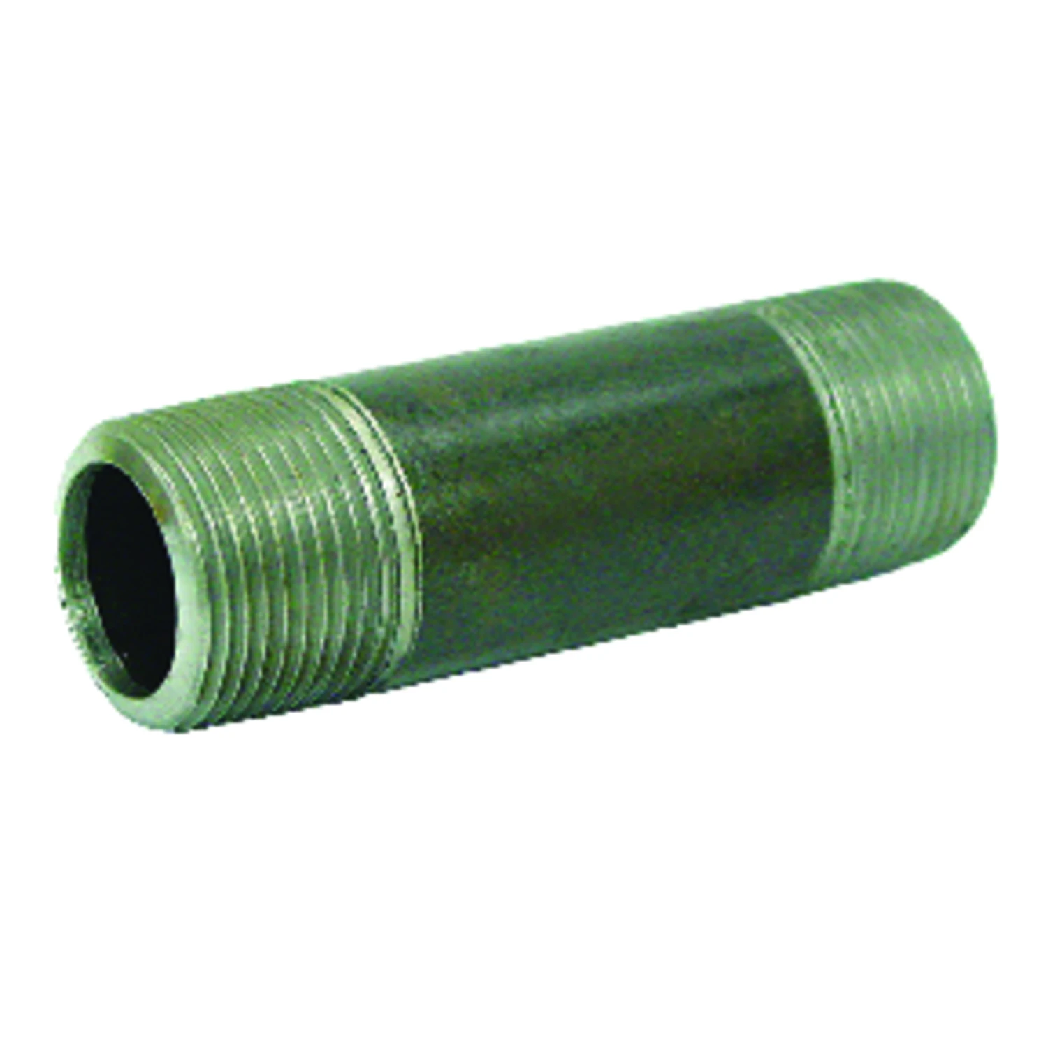Galvanized Pipe Nipple, 1-1/2 x 12 In.