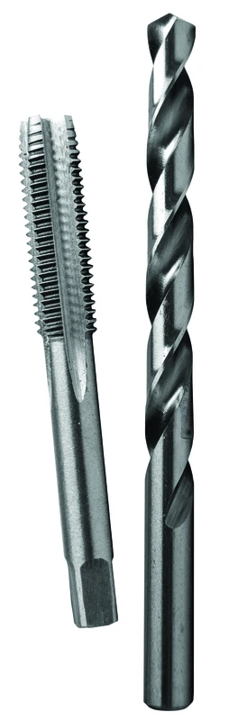 Metric Plug Tap & Drill Bit, 10 x 1.2mm, Q Drill, 2-Pc.