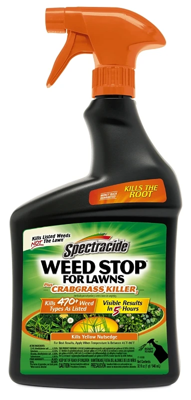Weed Stop Weed Killer, Safe for Lawns, 32-oz.