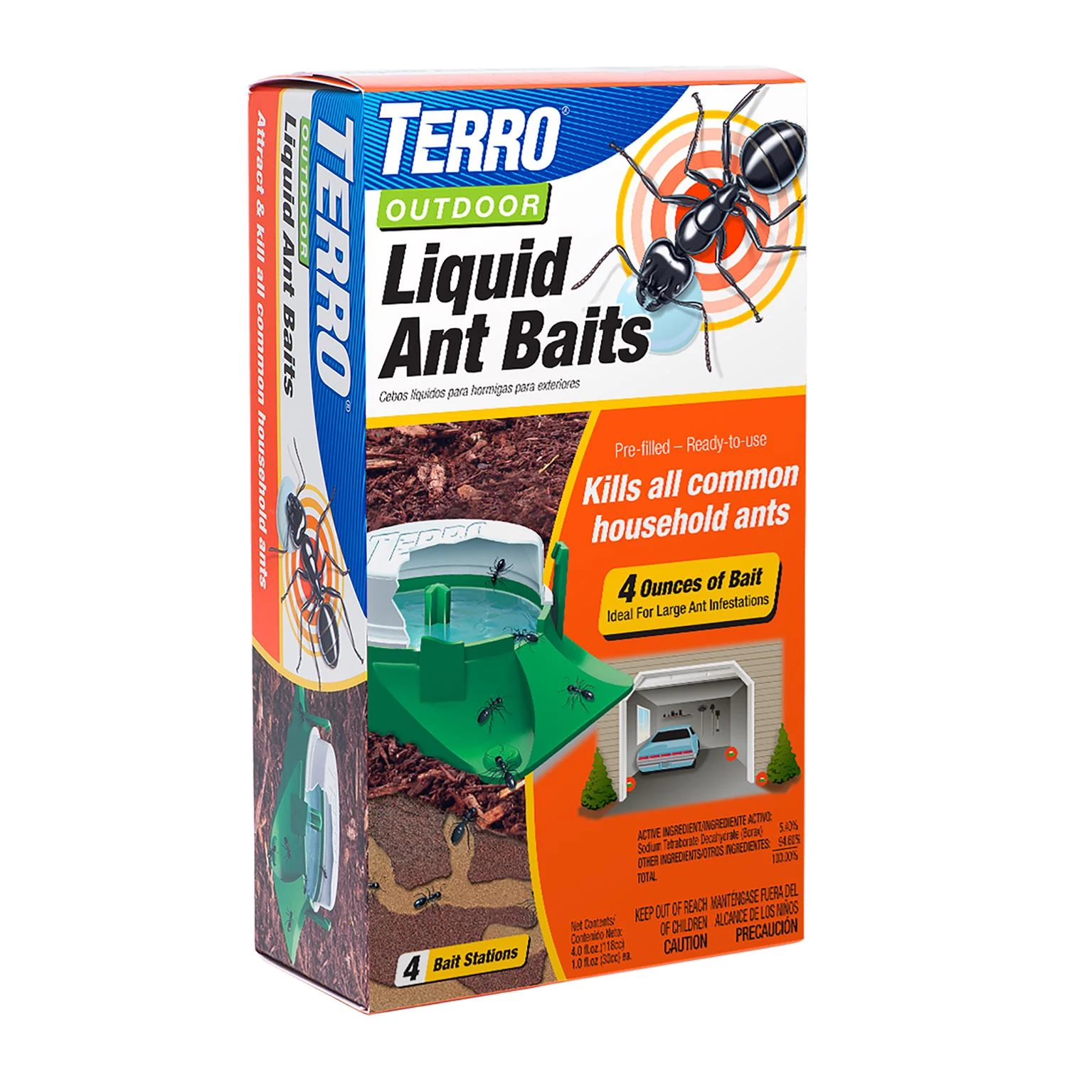 Outdoor Liquid Ant Bait, 4-Pk.