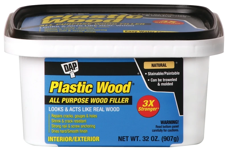 Plastic Wood Latex All-Purpose Wood Filler, 32-oz.