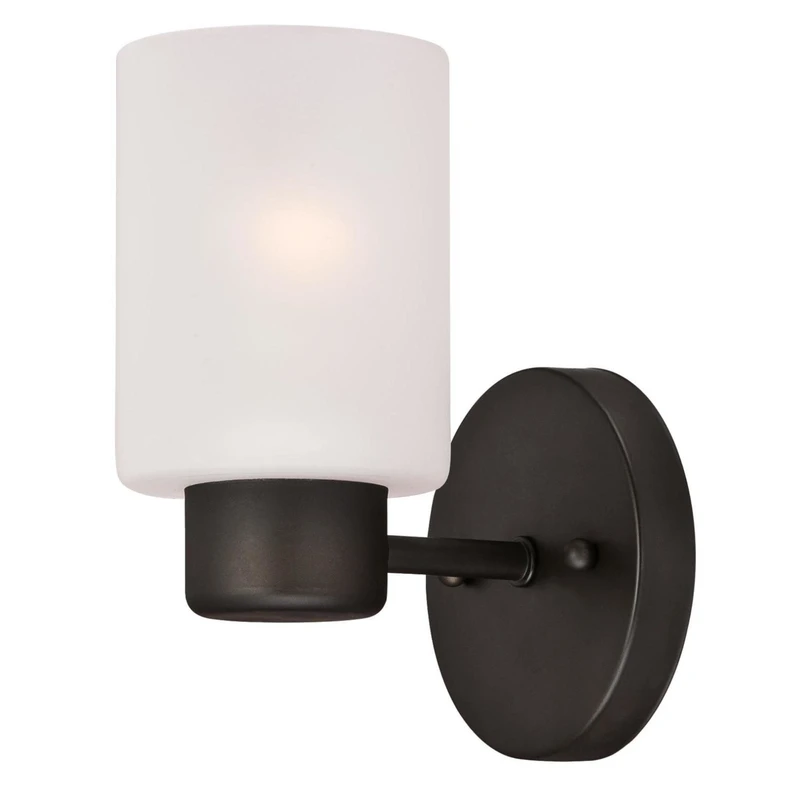 Sylvestre 1-Light Wall Fixture, Oil Rubbed Bronze, 8.25 x 4.75-In.