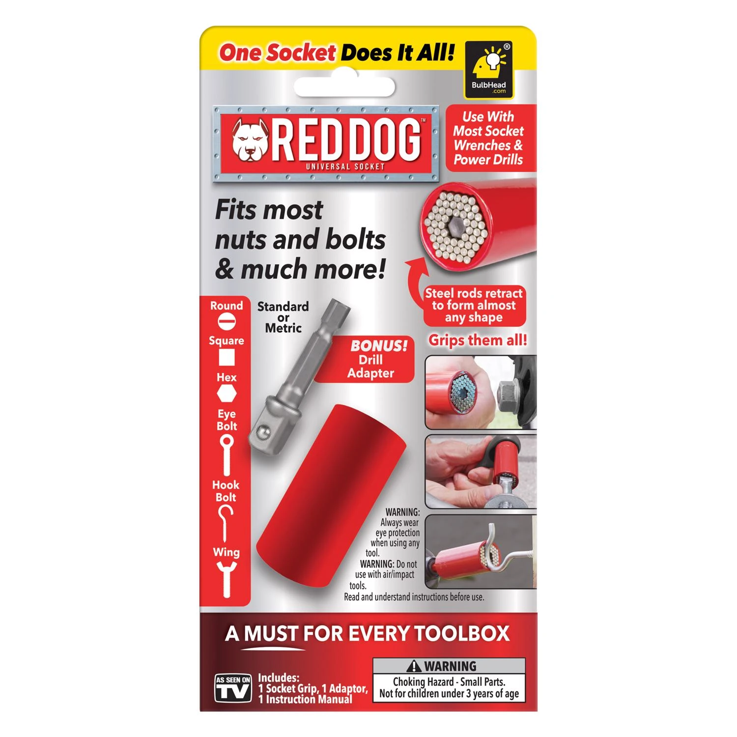 Self-Adjusting Universal Socket