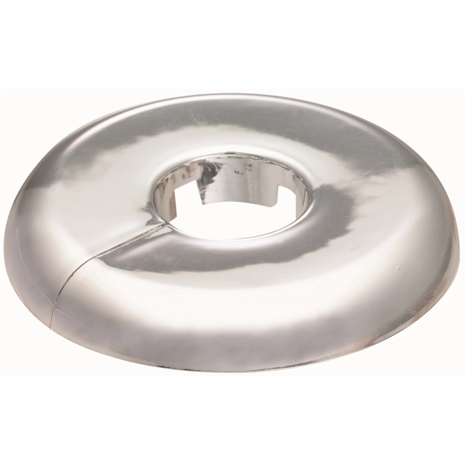 Floor & Ceiling Plate Flange, Chrome Plated Plastic, For 3/4 In. Cooper