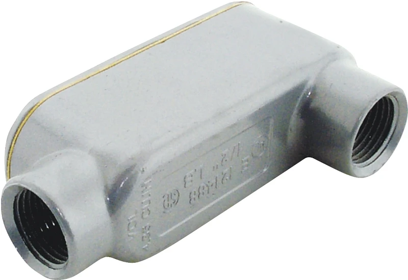 Rigid Conduit Body, Threaded, Type LB, 1/2-In.