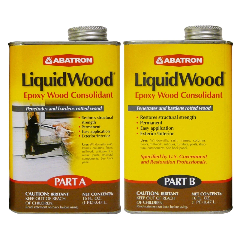 LiquidWood Epoxy, Wood Hardener, 32-oz.