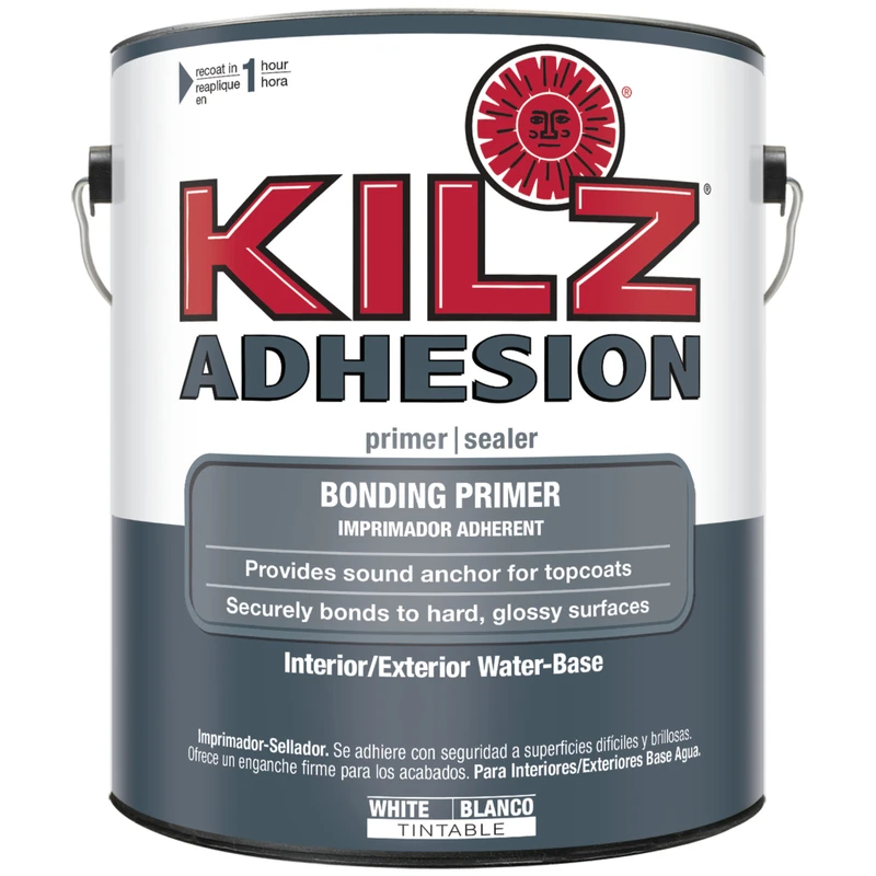 Adhesion Primer, Water-Base Acrylic, 1-Gallon