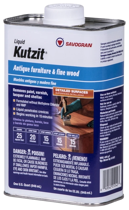 Kutzit Liquid Stripper, Qt.