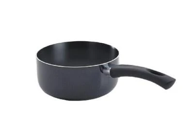 Elements Saucepan, Non-Stick Coated Aluminum, Gray, 1 Qt.
