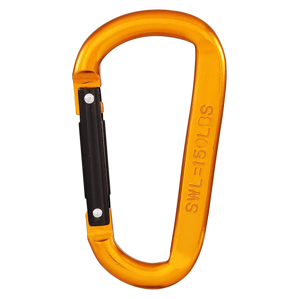 Interlocking Spring Snap, Aluminum, 3-1/8 In.