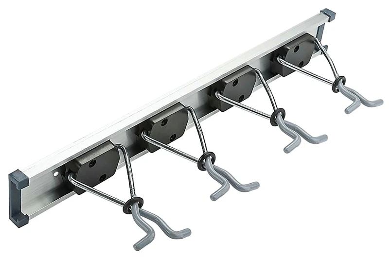 Solid Grip Clips Broom Organizer