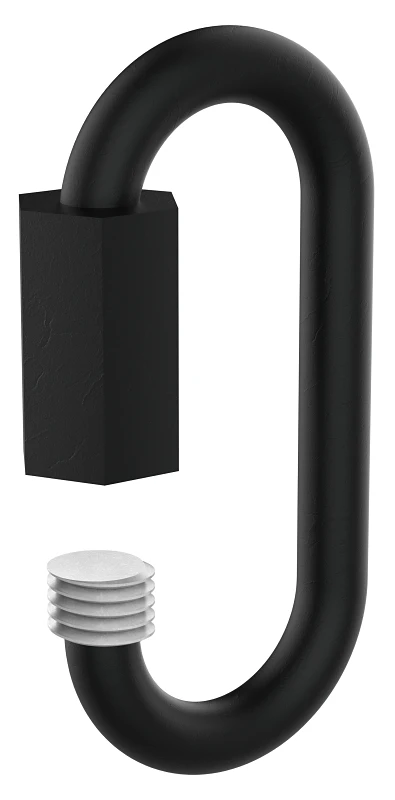 Quick Chain Link, Black, 1/8 In.