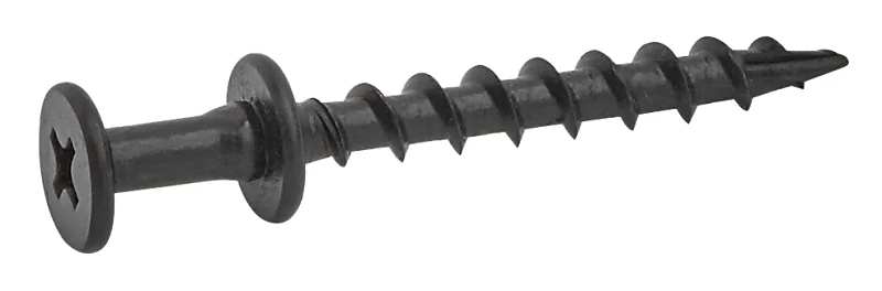Bearclaw Hanger Screws, Black, 6-Pk.