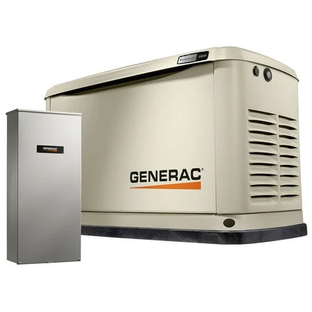 Generac Guardian WiFi 9,500W Natural Gas/10,000W LP Home Standby Generator with 100A 16 Circuit Switch