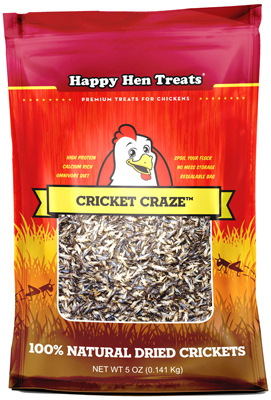 Cricket Craze Poultry Treats, 5-oz.